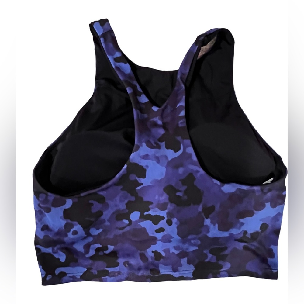 Athleta Conscious Crop Bikini Top A/C Cloud Dress Blue size M - Picture 6 of 7